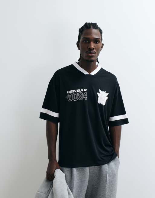 ASOS DESIGN oversized t-shirt with Gengar Pokemon print in black, 5 of 5