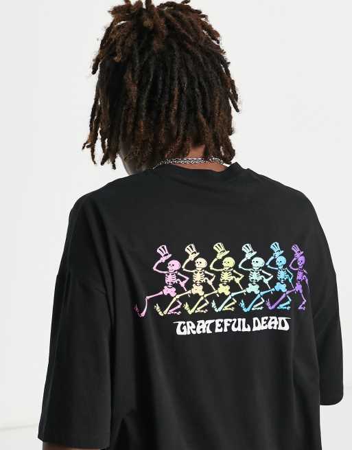 Oversized T-shirt - Black/Grateful Dead - Ladies