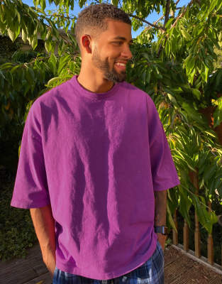 asos purple top