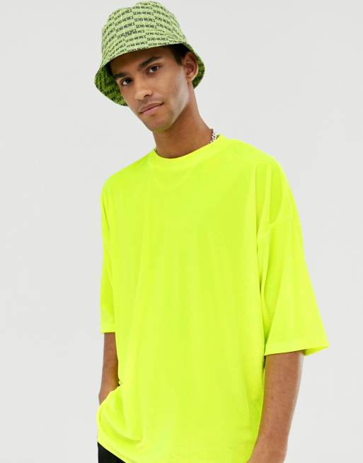 luminous yellow t shirt