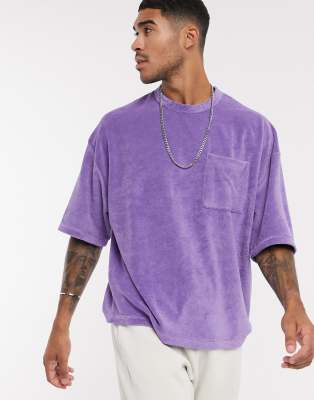 asos purple top
