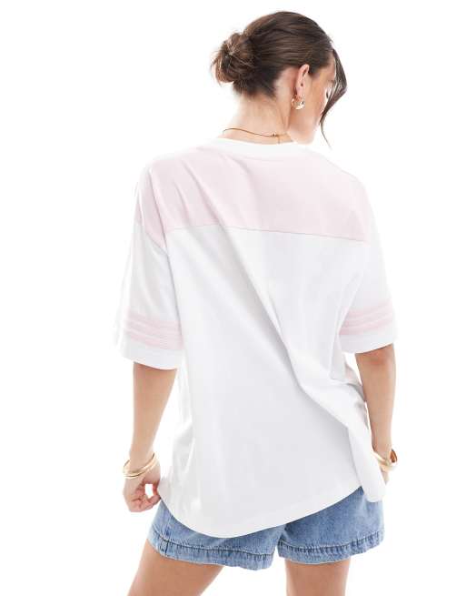 ASOS DESIGN oversized t-shirt with Hawaii sport graphic in white, 4 of 4
