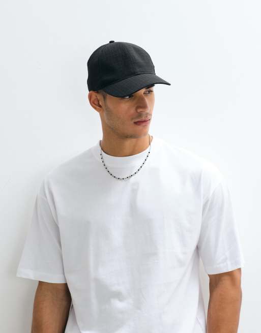 ASOS DESIGN oversized t-shirt with large text graphic in white, 4 of 5