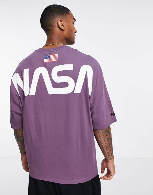 NASA T-shirt Color purple - SINSAY - 3517B-44X