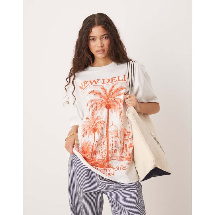 トップス digne grossy shirt cream digne grossy shirt cream