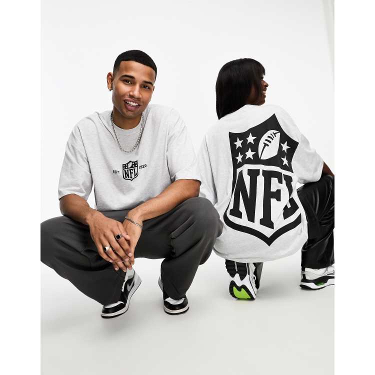 ASOS DESIGN NFL oversized sleeveless t-shirt with Raiders front print