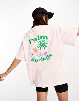 FITZ + EDDI Palm Springs Cropped T-Shirt - Women's T-Shirts in