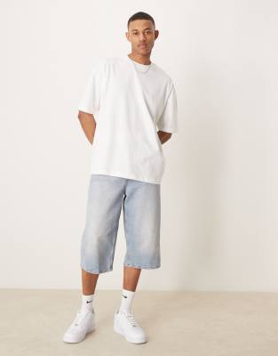 Asos Design Oversized T-shirt With Palm Tree Graphic
