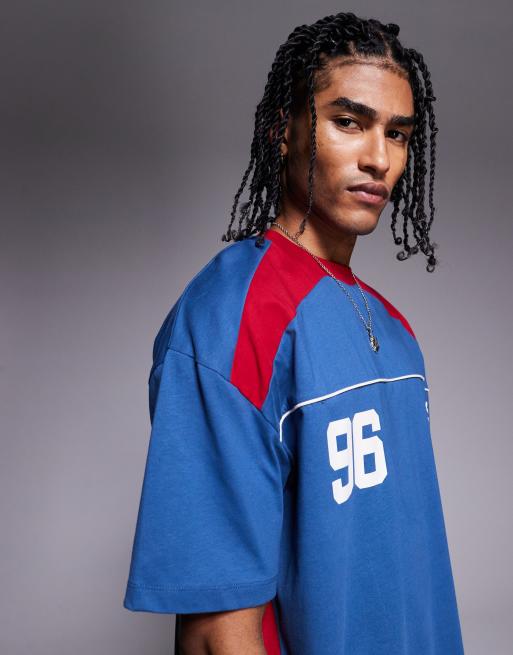 【ANGLAN】Mark Stripe Wide PK Tee Anglan Men's Hidden Wappen Pocket T-Shirt in Black Anglan