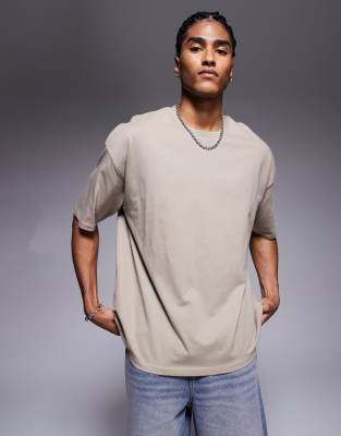 Asos Design Oversized T-shirt With Sailing Graphic