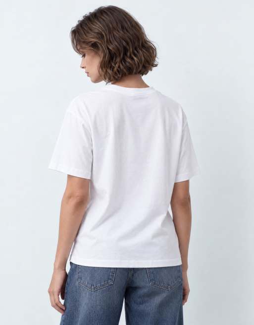 ASOS DESIGN oversized t-shirt with sports car graphic in red and cream, 9 of 9