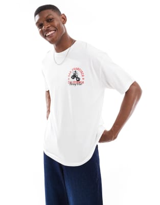 ASOS DESIGN OVERSIZED T-SHIRT WITH SPORTS GRAPHIC