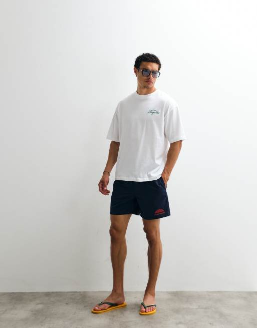 ASOS DESIGN oversized t-shirt with tennis back graphic in white, 2 of 9