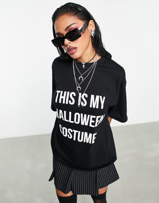 Oversized t shirt discount costumes