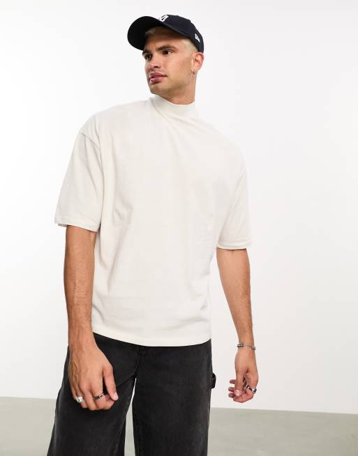 ASOS Design Oversized T-Shirt with Crew Neck in White - White