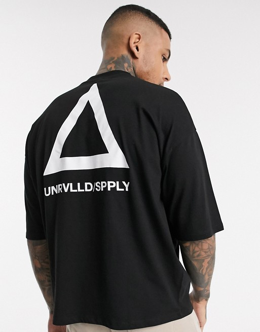 ASOS Unrvlld Supply oversized t-shirt with Unrvlld supply logo