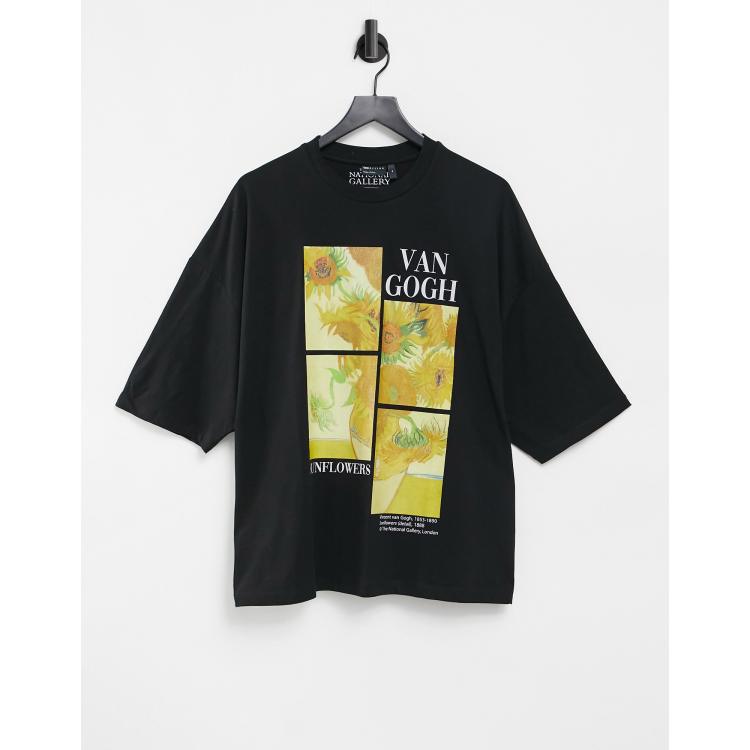 Camiseta van gogh discount pull and bear