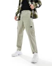 Jack & Jones Premium linen vertical stripe trousers with