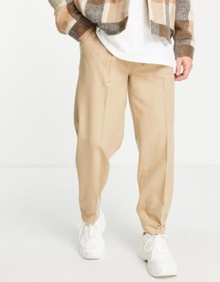 oversized tapered pants