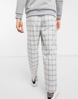 plaid pants mens asos