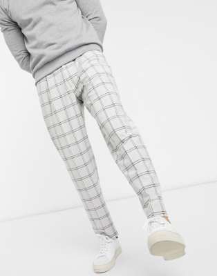 plaid pants mens asos