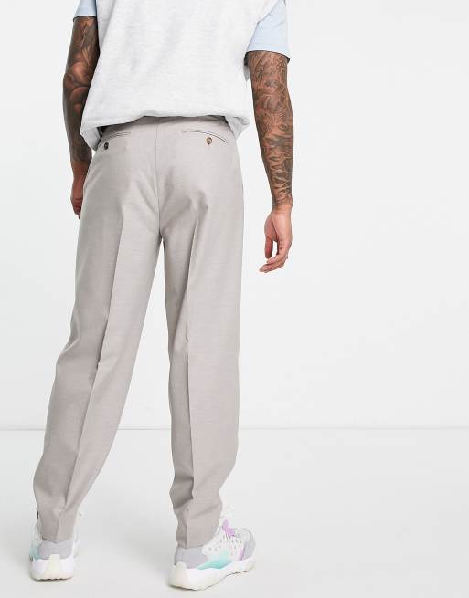 Asos Design Oversized Tapered Smart Pants Flash Sales