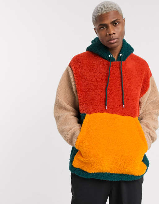 Teddy hoodie asos sales