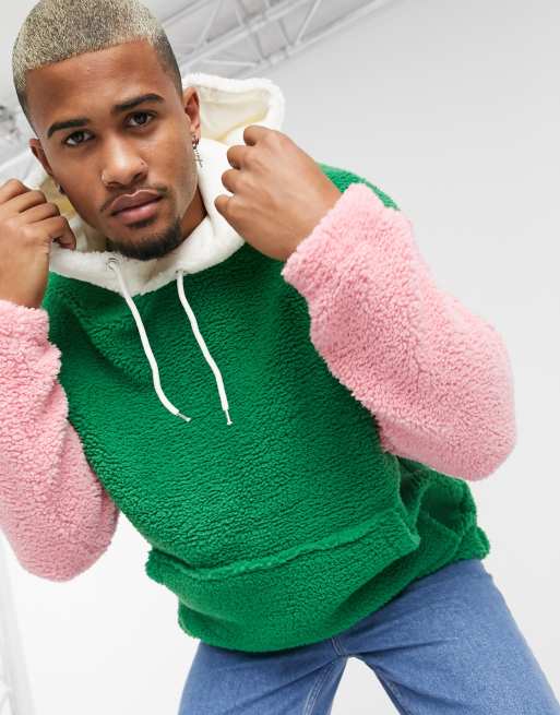 Teddy on sale hoodie asos