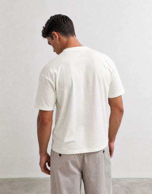 ASOS DESIGN oversized tee with Dunlop Tennis print in white, 10 of 10