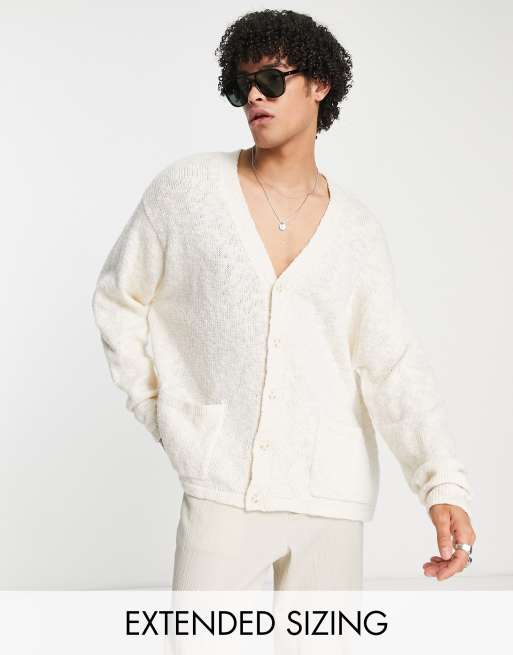 Asos shop cream cardigan