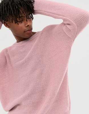 asos pink sweater