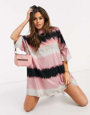 tie dye t shirt dress uk