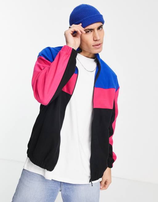 Asos color block jacket online