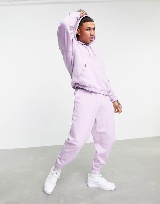 Purple and white store tracksuit