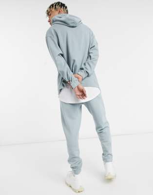 mens grey oversized joggers