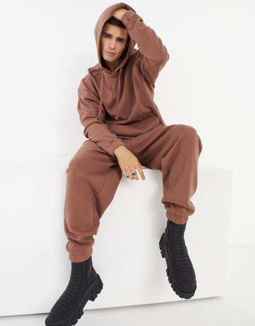 sweatsuit brown