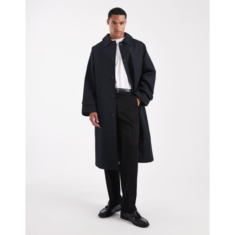 ジャケット・アウター INSILENCE Oversize Trench Coat BLACK MUSINSA | INSILENCE Oversize Trench Coat BLACK