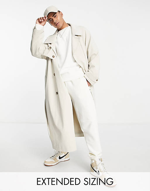 Oversized trench in Asos Men Clothing Coats Trench Coats 