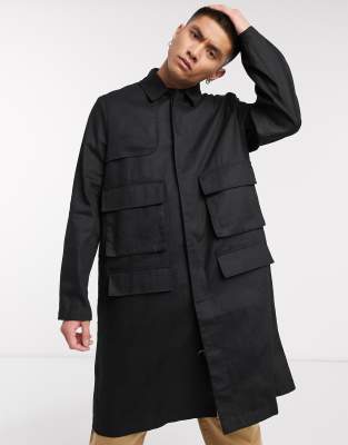 utility trench coat