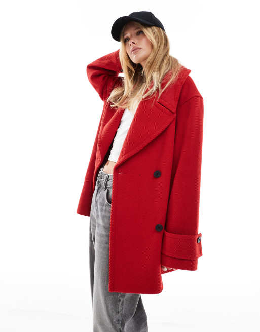 Asos peacoat fashion