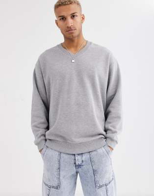 grey marl sweatshirt