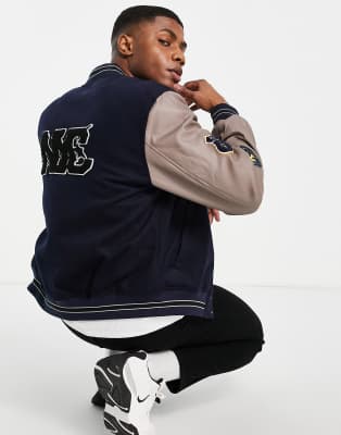 bomber jacket varsity