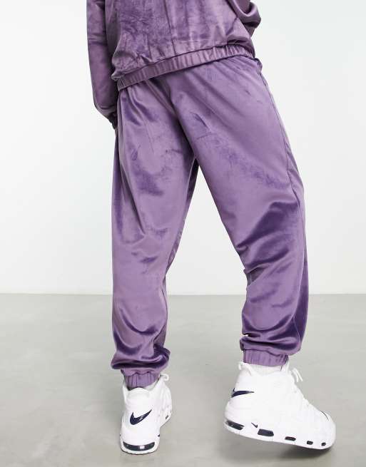 Max velour best sale jogger lavender