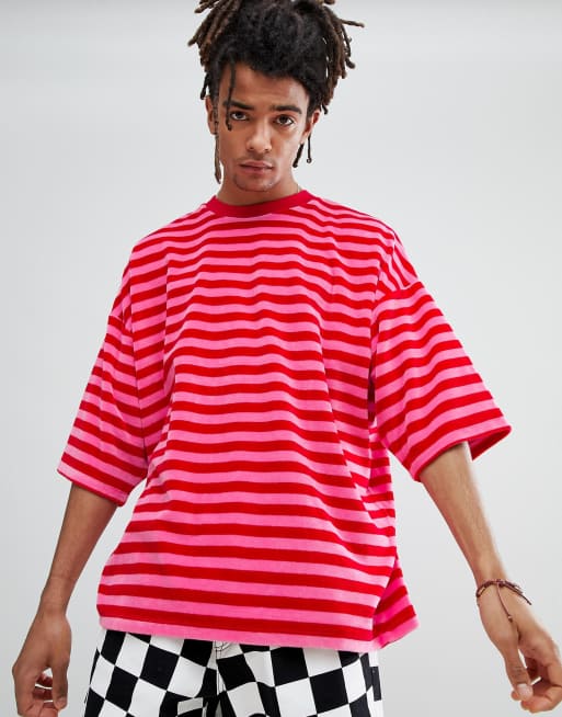 mens retro striped shirt