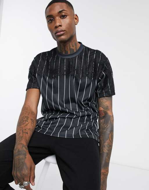 asos vertical stripe shirt