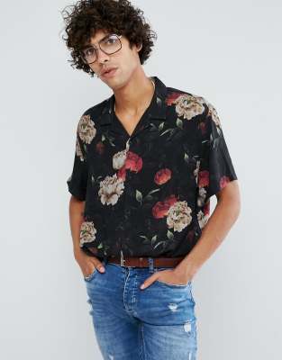 oversized viscose shirt