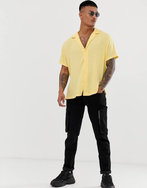 Asos hot sale yellow shirt