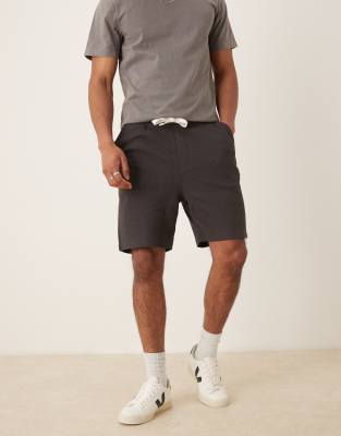 Asos Design Oversized Waffle Shorts