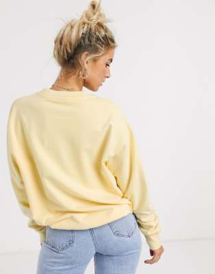 lemon crew neck jumper