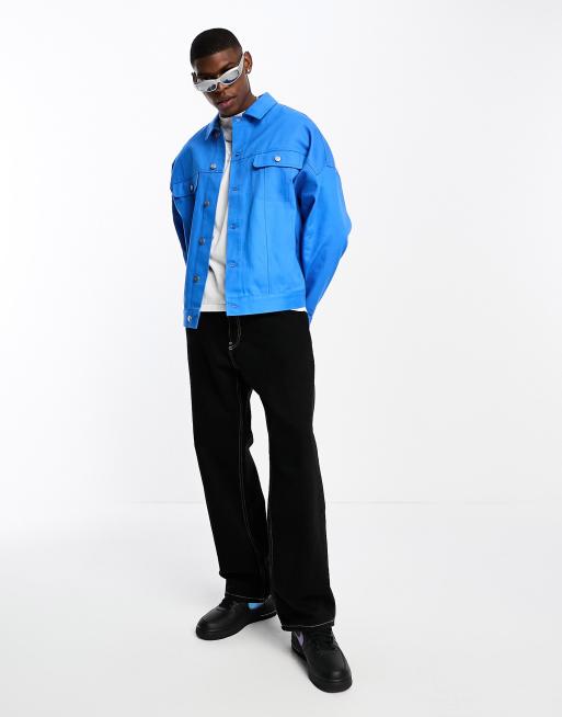 Asos blue jacket sale